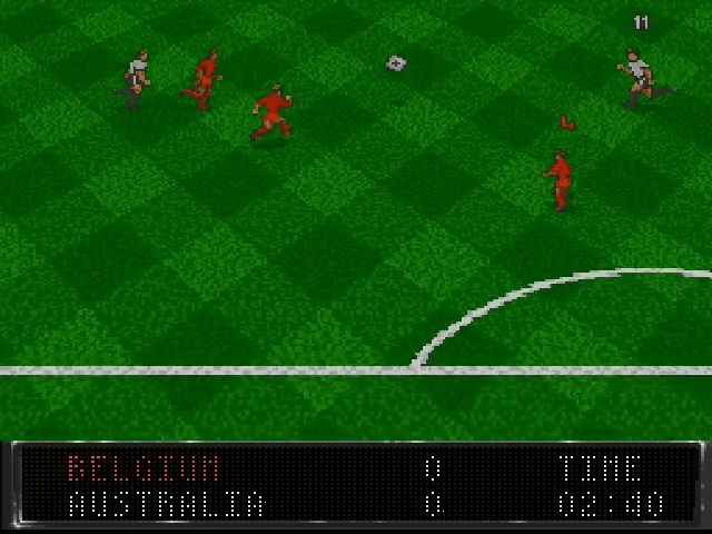 World Cup Striker screenshot 4 for Super Famicom